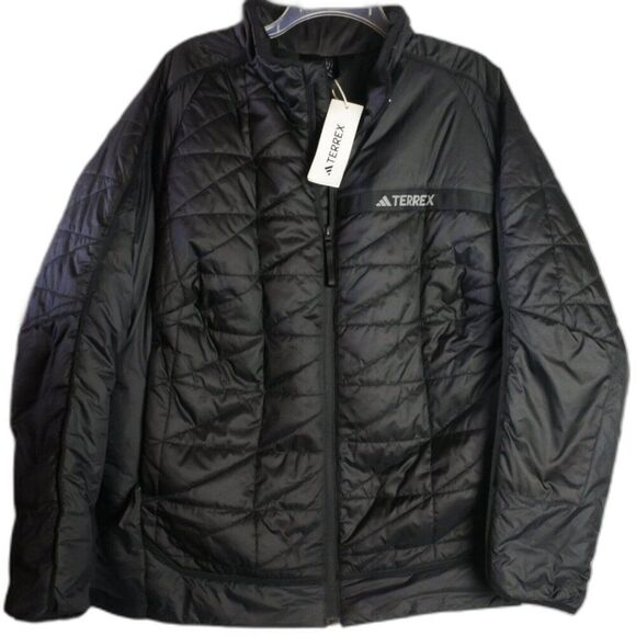 Adidas Terrex Womens Plus Size 2X Multi Insulated Jacket Black READ DESCRIPTION - Picture 1 of 12